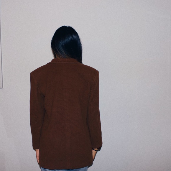 Vintage brown blazer - Picture 2 of 2
